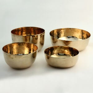 four bronze bowls WP